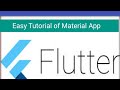 material app widget flutter  |material app flutter #flutter #youtuber #material