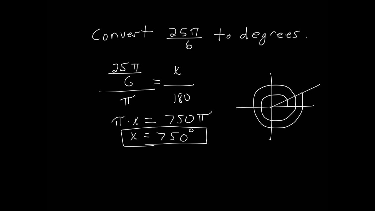 Radians And Degrees YouTube Radians and degrees youtube