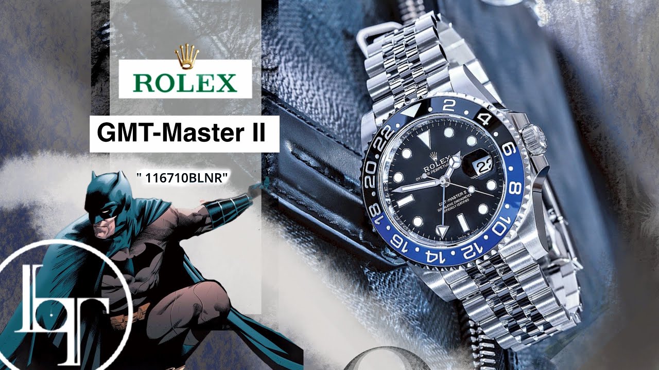 ROLEX GMT-MASTER II 超希少バットマン‼️ Rolex•GMT-MASTER II• Batman - YouTube
