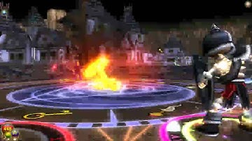 Wizard 101 Skeletal Warrior Battle - Fraps Test