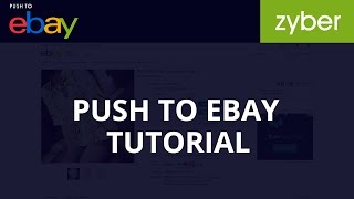 Push To Ebay Tutorial - How to Sell on Ebay from Shopify