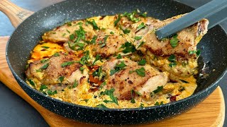 It's so delicious that I cook it 3 times a week! Chicken thighs recipe for dinner in a pan by Lecker & einfach 3,626 views 3 months ago 2 minutes, 23 seconds
