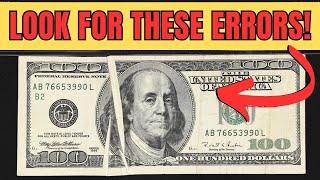5 Valuable Bill Errors on US Paper Currency!