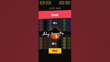 ball sort puzzle level 5875