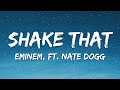 Eminem  shake that lyrics ft nate dogg