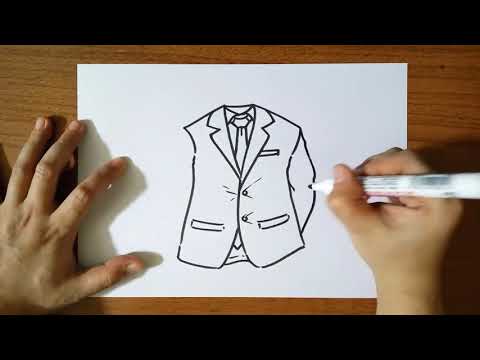 فيديو: كيفية رسم البدلة