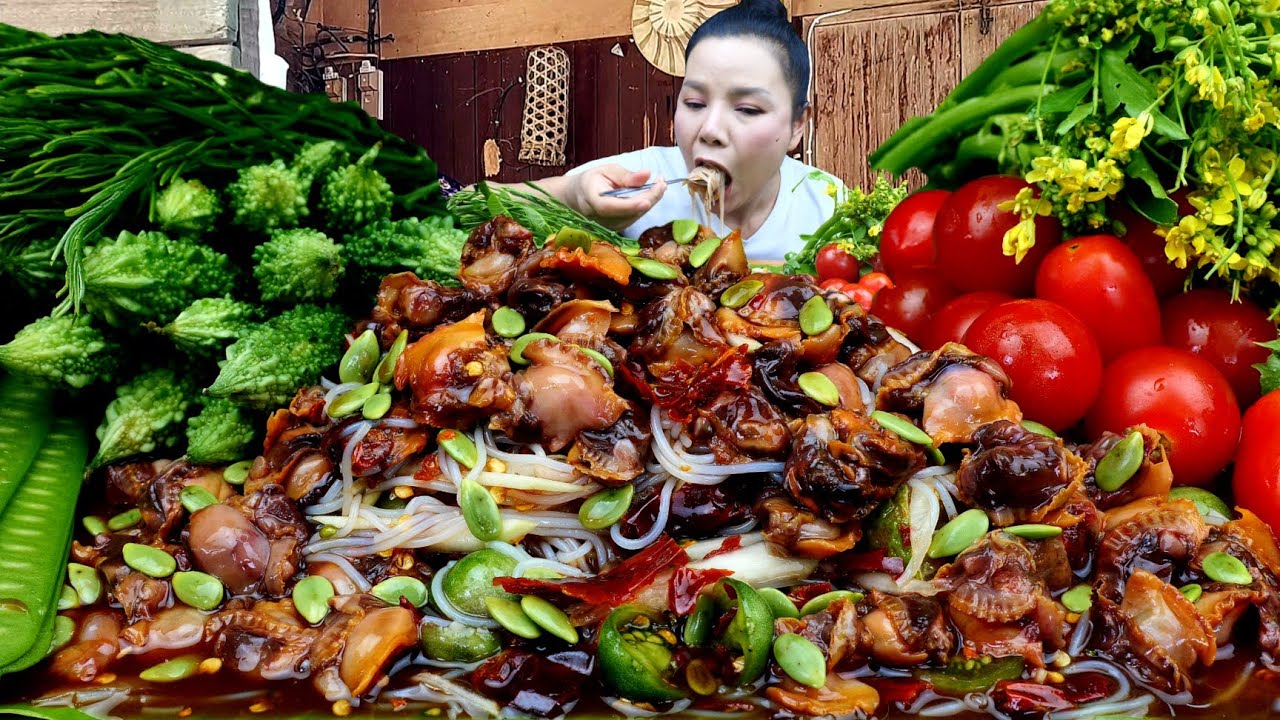 ตำซั่วหอยเเครงเเดงเดือด เผ็ดนัวน้ำปลาร้าเเกล้มมะระเน้นๆ|ส้มซ่าพาเเซ่บ 8 พฤศจิกายน ค.ศ. 2025