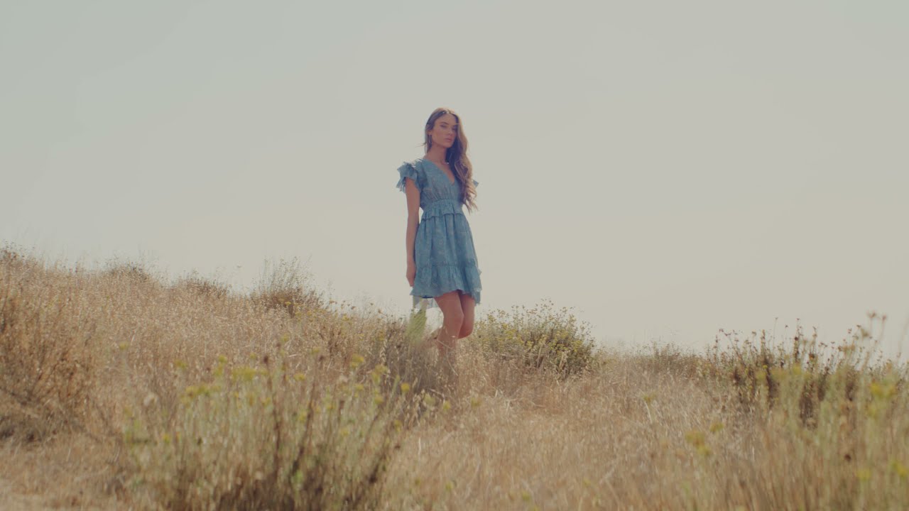 ELAN Voile Paisley Print Dress VP5779 Summer 2022