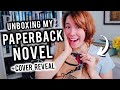 UNBOXING MY DEBUT NOVEL! (fantasy book cover reveal, KDP proof copy reactions, publishing date!)