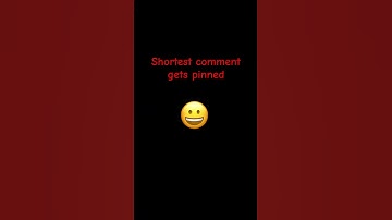 Shortest comment gets pinned #shortvideo #subscribe #shorts #short #comment #like #shortsfeed