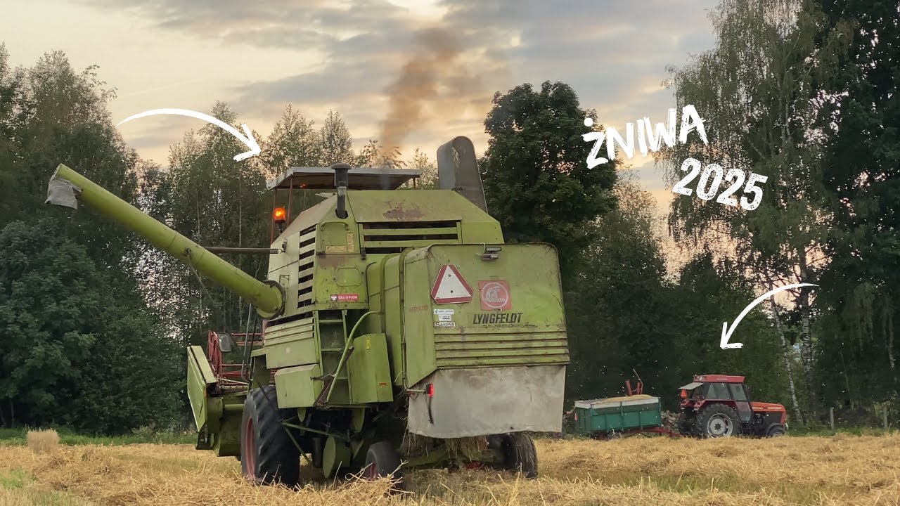 Żniwa Owsa 2025!!✔Gr Awianowicz✔Klimat z Nie tej Ziemi😍Pierwsze Żniwa na Kanale🔥