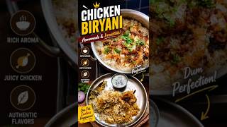 Homemade Chicken Biryani That Beats Restaurant Biryani! 🍗 #chickenbiryani #shorts