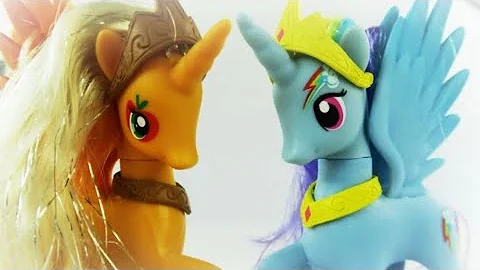 Rainbow Dash and Apple Jack become Alicorn