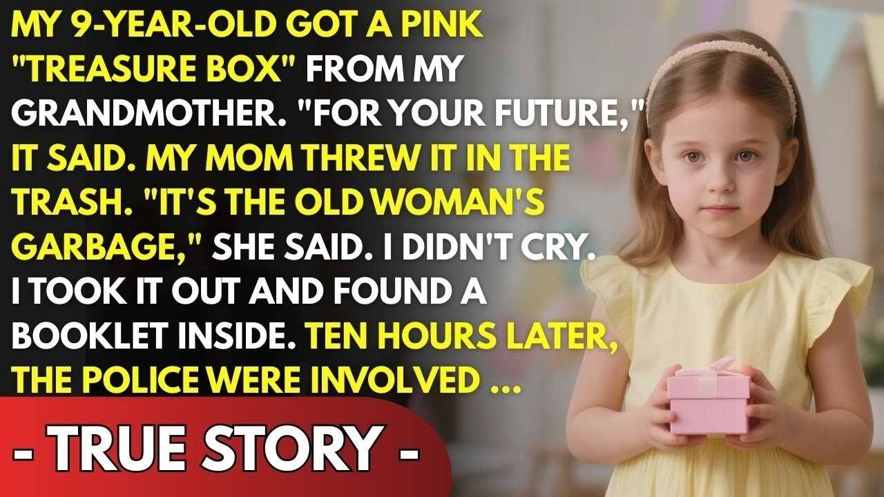 „Das ist der Müll der alten Frau“, sagte meine Mutter laut, während sie die pinke Schatzkiste, die meine Oma meiner neunjährigen Tochter Ruby geschickt hatte, in den Küchenabfall warf. Ruby stand...