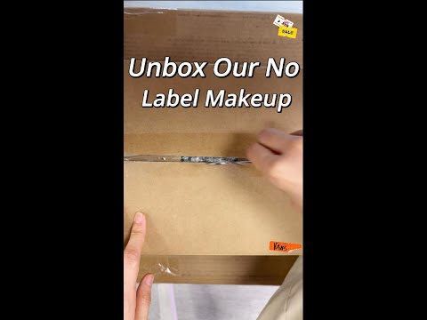 Unbox Our No Label Makeup - Start Your Cosmetics Brand - video from Aurora Global Brands
