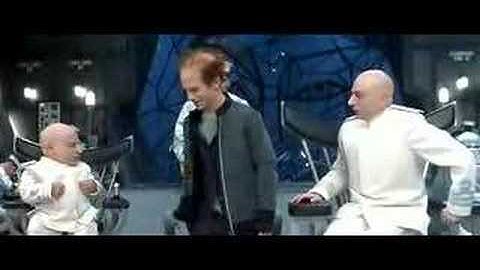 Austin Powers goldmember - sharks with laser beam