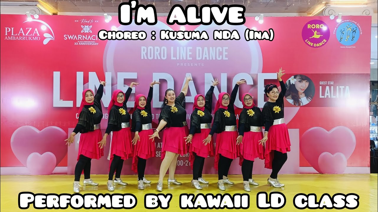 I'm ALIVE - LINE DANCE || BEGINNER
