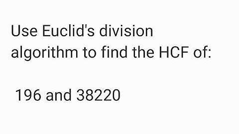 Use Euclid