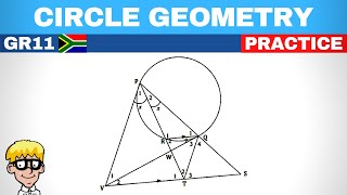 Circle Geometry Grade 11 : Practice