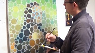 Mona Lisa as Visual Test (time lapse Oil Painting)