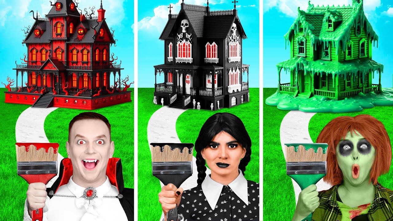 Rumah Satu Warna Tantangan | Tantangan Gila BaRaFun Challenge