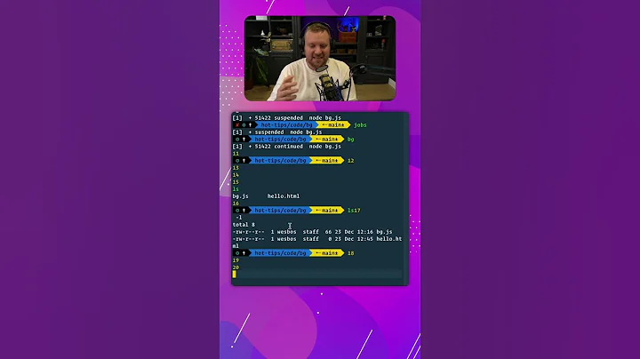 npm install, but server is running? BACKGROUND IT