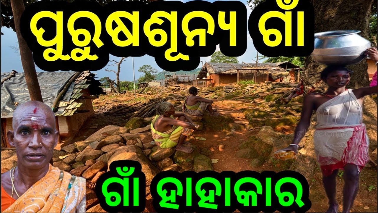 Деревня — позор❗️Деревня без человека❗️#triballife #charigarhvlogs #travelfood #odiavideo #odisha...