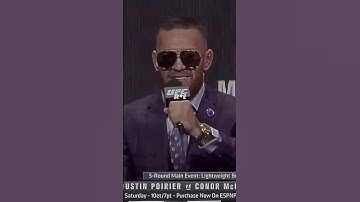Conor Trash Talks A Fan.             #ufc #conormcgregor