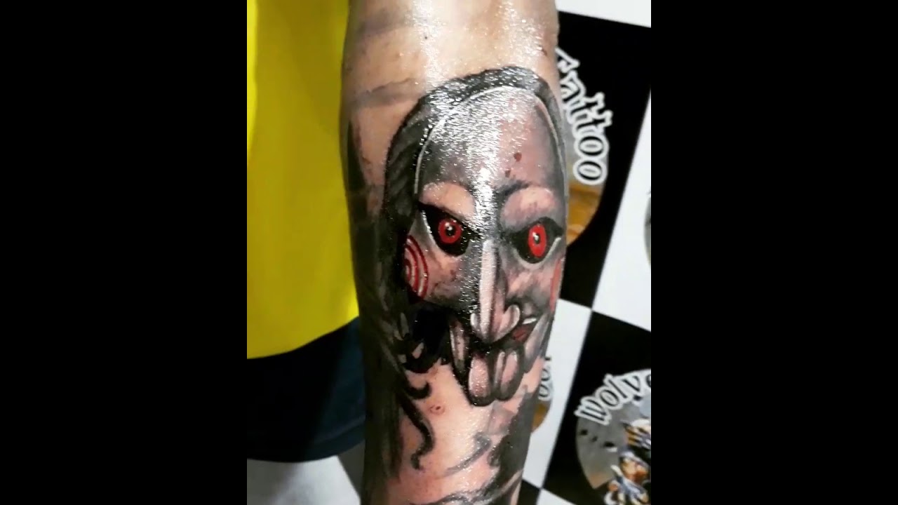 Tattoo uploaded by Tatuadouro • Homenagem ao filme Jogos Mortais