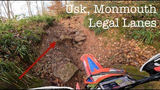 We Loved it so much we went back for more!! Legal lanes around Usk, Monmouth.