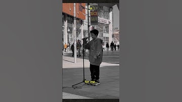 Thumbnail of Amazing kid singing "Never Enough" on street