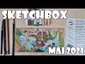 Sketchbox май 2021 масляная пастель Holbein