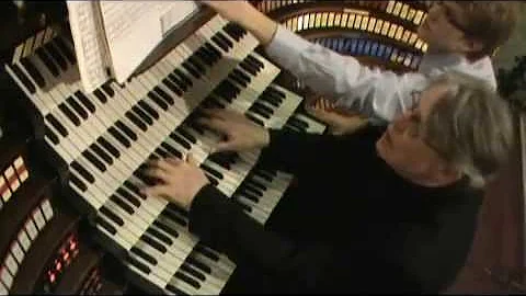 Wanamaker organ, Daniel Roth plays Franck Symphony...