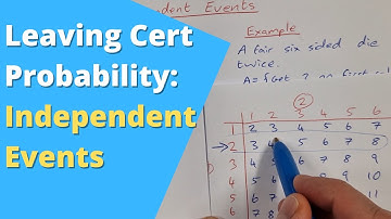 Leaving Cert Probability: Independent Events