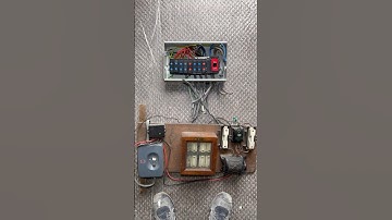 Old Fusebox! Full Rewire ⚡️ #fusebox  #fuse #electrics #electrician #shorts #short #rewire