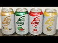 Jelly Belly Sparkling Water: Very Cherry, Piña Colada, French Vanilla & Watermelon Review