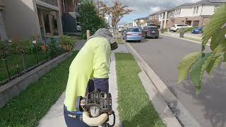 Mowing is EASY MONEY, coming into winter still keep hustling. Satisfying lawn mowing maintenance