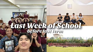 Last Week of School before last term in grade 11th; exhibition, foto angkatan, perpisahan guru