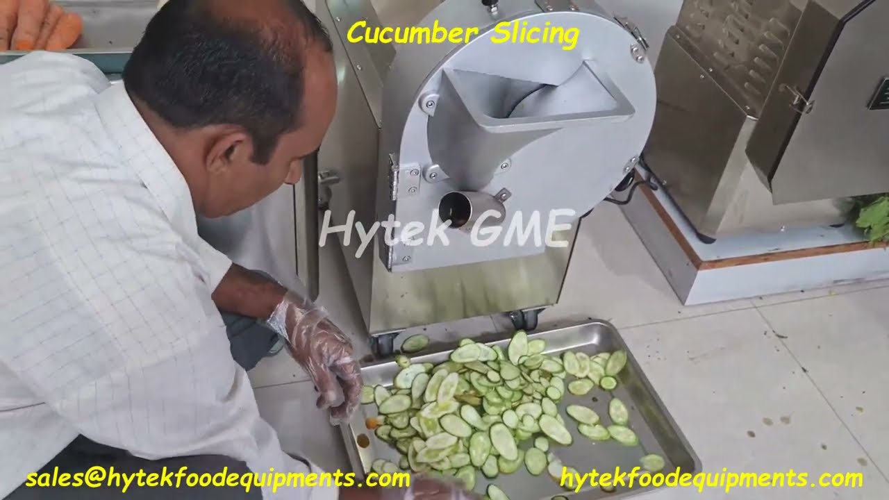 Vegetable & Fruit Dicing Machine 3DD  Cutting Cubes/Dices and Julienne  Strips 