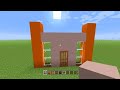 Minecraft: building a medium-sized house