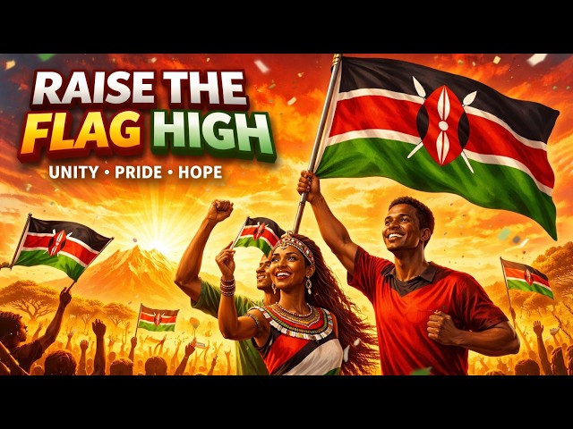 RAISE THE FLAG HIGH || Official Patriotic Anthem || Madaraka Day