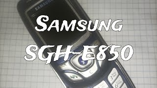 картинка: Обзор на самый редкий SAMSUNG SGH-E850