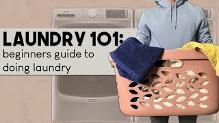 How To Do Laundry for Beginners  Laundry 101
