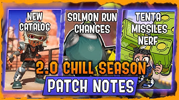 Tenta Missiles NERFED - 2.0 Patch Notes - Splatoon 3 Chill Season