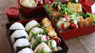 【行楽弁当】運動会にもぴったり‼種のおにぎり弁当bento【お弁当】#493