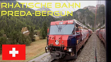 Switzerland: Rhaetian Railway - Albula Line, Preda - Bergun