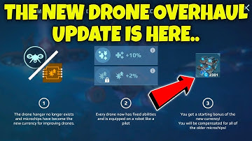 NEW DRONE OVERHAUL UPDATE IS HERE.. War Robots 8.8!
