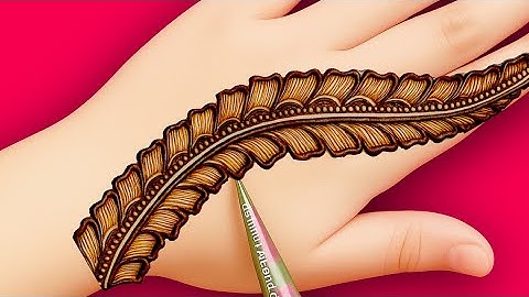 EID Special Mehndi | Easy Simple Front hand Mehndi design | New Stylish Mehandi ki designs| mehandi
