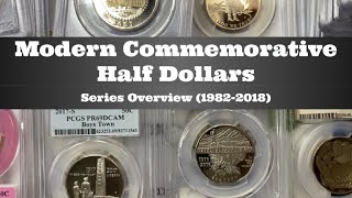 US Commemorative Proof Half Dollars  Series Overview (19822018+)