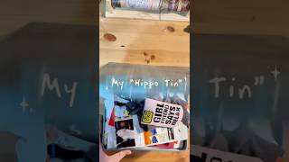 My hippo Tin Aka A Memory Box   A 20yr Old Box Of Memories memories journaling journal